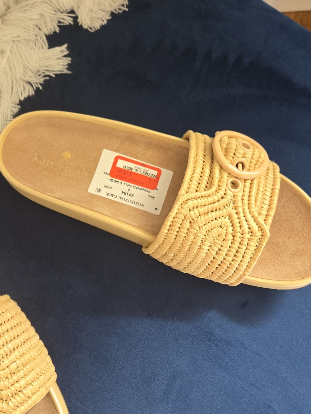 Kate Spade Michelle Slides NEW! Size 8